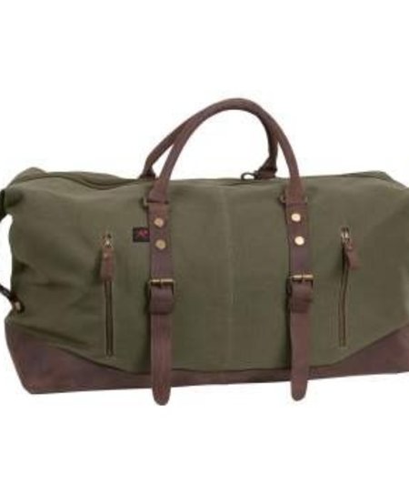 Olive Drab Extended Weekender Bag