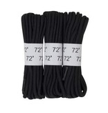 Rothco 3 Pack of 72" Black Boot Laces