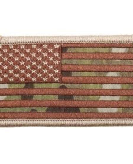 MultiCam American Flag Velcro Patch
