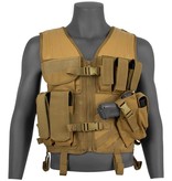 Fox Outdoor Products Coyote Brown Assault Cross Draw Vest