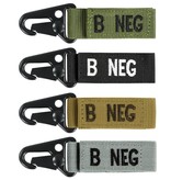Condor Coyote Brown B Negative Blood Type Keychain