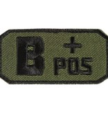 Fox Outdoor Products Olive Drab B Positive Blood Type Patch