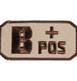 Fox Outdoor Products Khaki B Positive Blood Type Patch