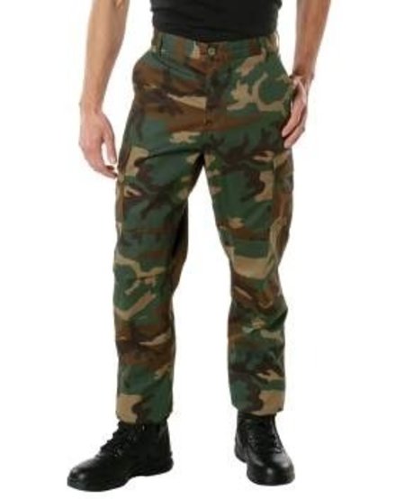 Woodland Camo Tactical BDU Pants
