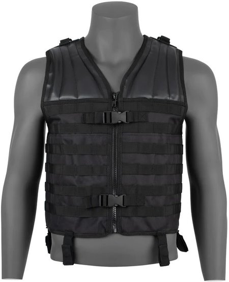 Modular Black Tactical Vest