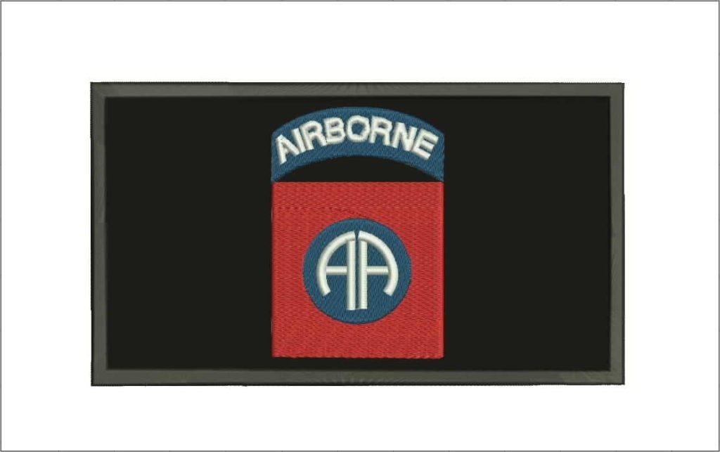 Mitchell Proffitt 82nd Airborne 3.5" x 2" Velcro Patch