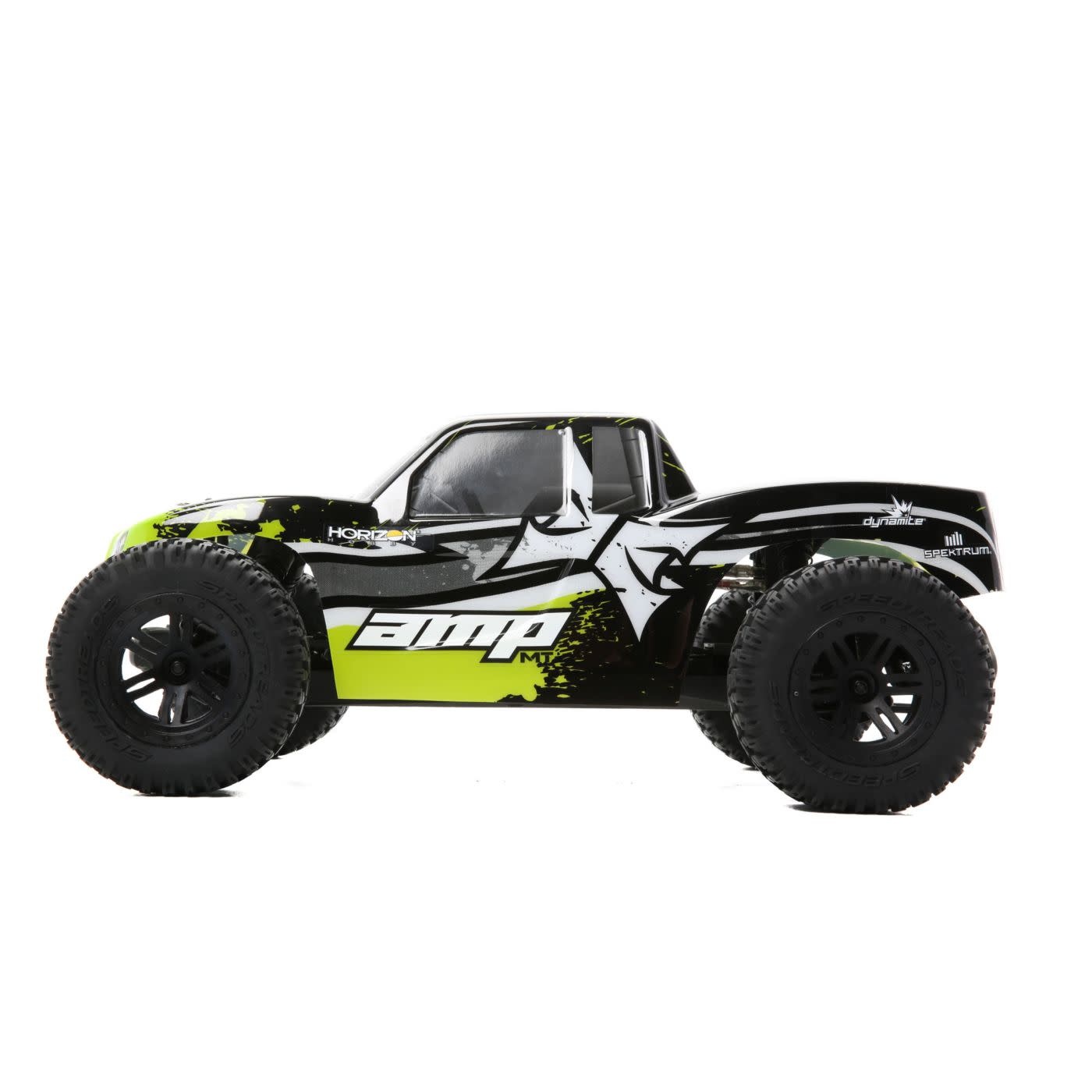 ECX AMP MT 1:10 2WD Monster Truck: Black/Green RTR