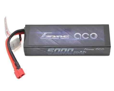 Gens Ace Gens Ace 2S Stick 50C LiPo Battery w/T-Style Connector (7.4V/5000mAh) (Type 2)