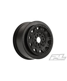 Proline Racing Raid 2.2"/3.0" Black Wheels for SC with 17mm Hex