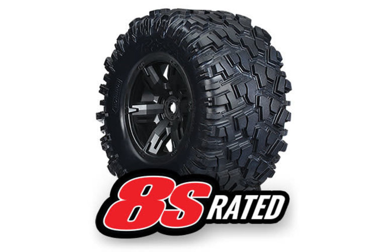 7772X Tires \u0026 wheels, assembled, glued 