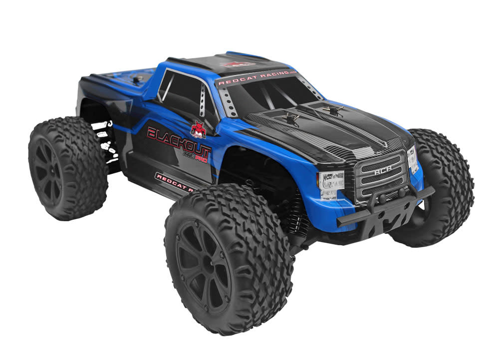Redcat Racing RER07013 Blackout XTE PRO Brushless 1/10 Scale Electric Monster Truck Blue
