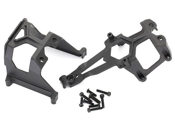 Traxxas 8620 Chassis supports, front & rear/ 3x12mm BCS (4)/ 3x15mm CS (4)/ 4x14mm BCS (1)
