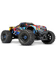 Traxxas 89076-4-RNR MAXX WITH 4S ESC 89076-4-RNR 1/10 Scale 4WD Brushless Electric Monster RC Truck  Ready to Race (RTR) Rock N Roll Body