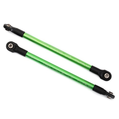 Traxxas 8618G Push rods, aluminum (green-anodized) (2) (assembled with rod ends)