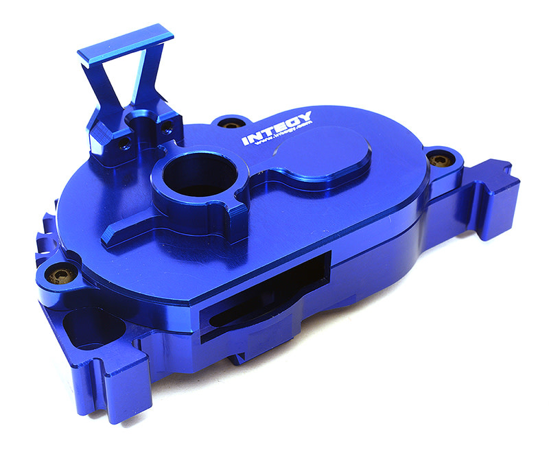 Integy C28847BLUE Billet Machined Fixed Motor Mount Gear Cover for Arrma 1/10 Granite 4X4 3S BLX