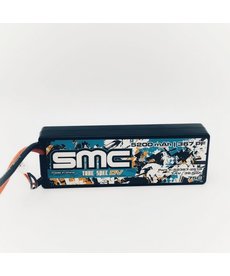 SMC 52367-2S1P True Spec DV 7.4V 5200mAh 75C wired hardcase Traxxas Connector