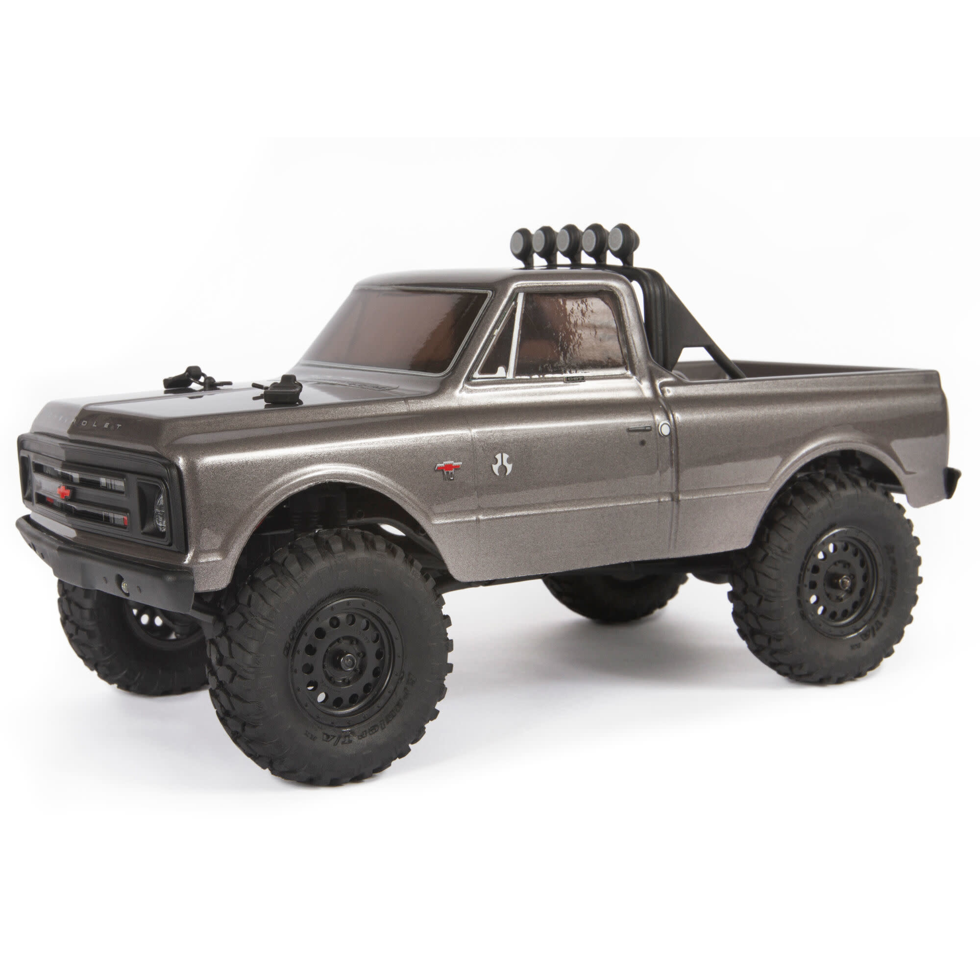 Axial SCX24 1967 Chevrolet C10 1/24 4WD RTR Dark Silver RC Crawler Brushed Electric