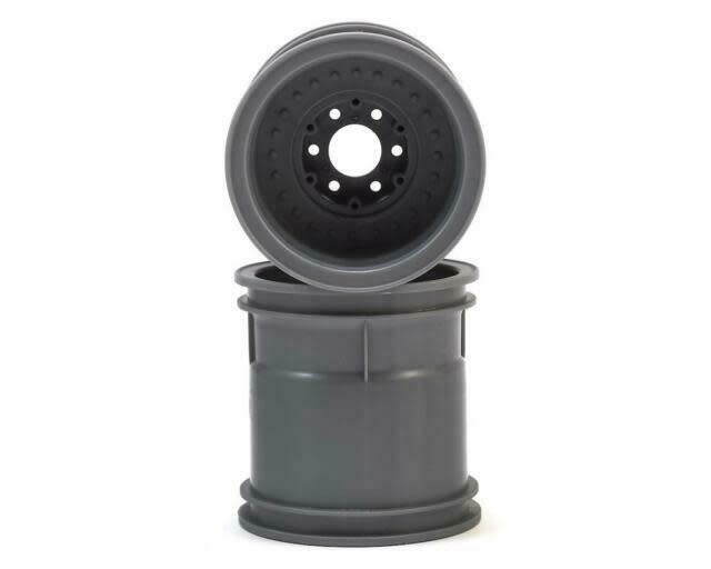 JCO 3380S Midwest 2.2 MT 12mm Hex Wheel w/Adaptor, Silver(2)