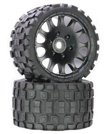 Power Hobby Scorpion Belted Monster Truck Wheels / Tires (pc)- Sport