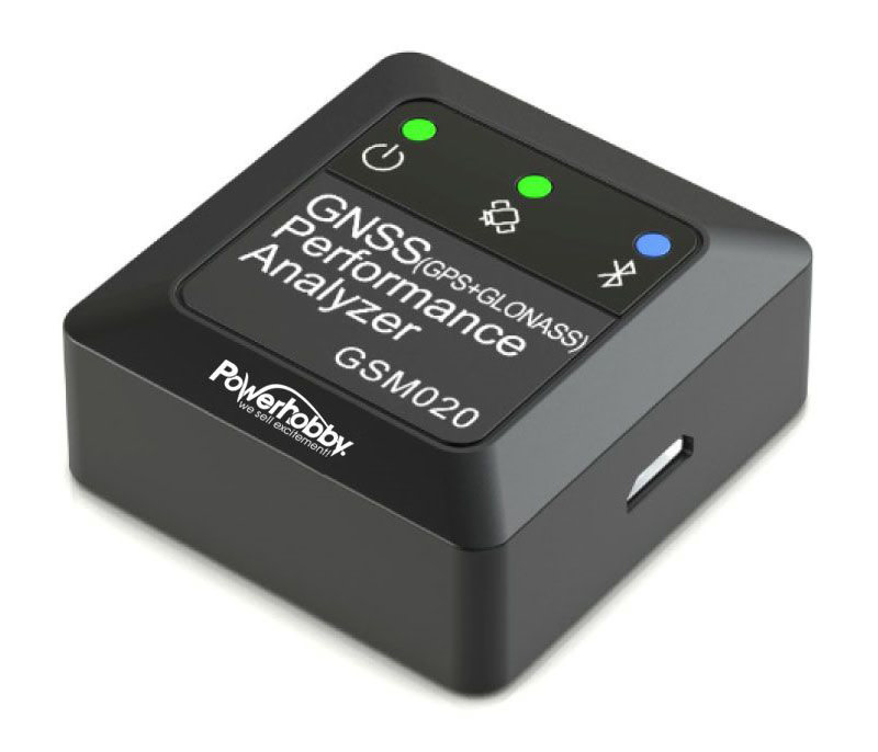 Power Hobby PHGSM020 GPS + GLONASS Performance Analyzer Bluetooth Speed Meter