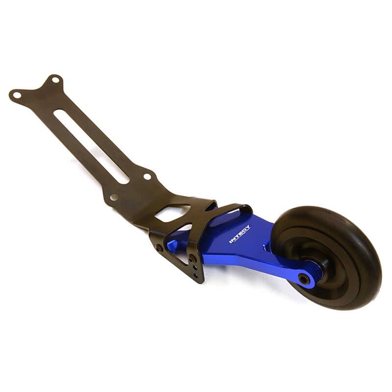 Integy Billet Mach Wheelie Bar Kit, Blue : XMaxx 4X4