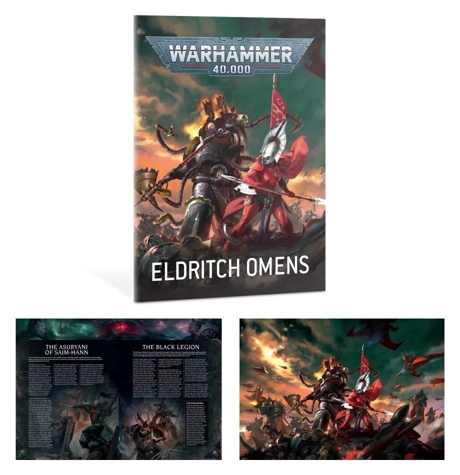 WarHammer40000 WARHAMMER 40K Eldritch Omens Box Set , Craftworld Aeldari Chaos Space Marines