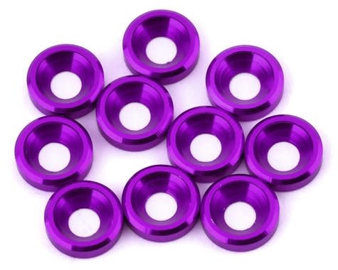 V-Force Designs V-Force Designs 3mm Countersunk Washers (Purple) (10)