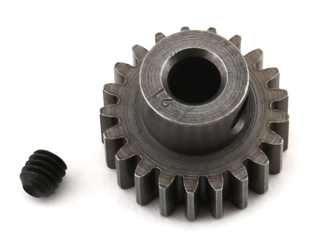 RRP RRP8621 Extra Hard 21 Tooth ( 21T ) Blackened Steel 32p Pinion Gear 5mm