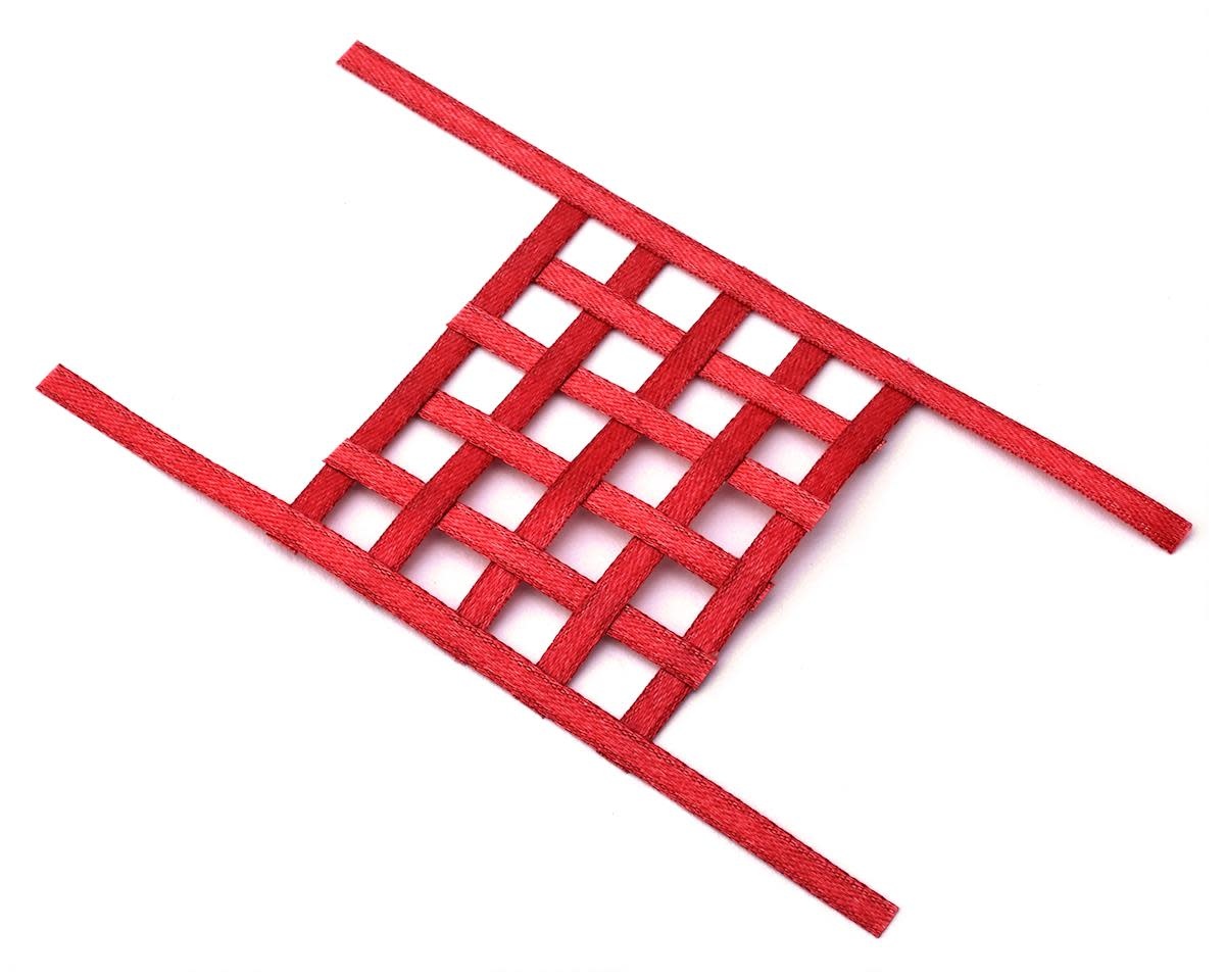 Sideways RC Sideways RC Scale Drift Window Net (Red) (Small)