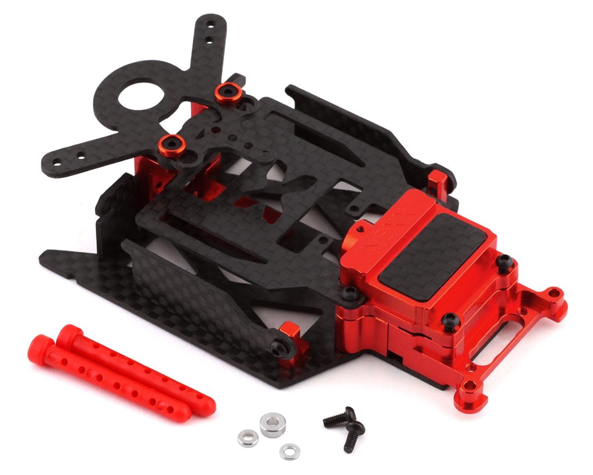 NEXX Racing NX-077 NEXX Racing Skyline Dual LiPo Carbon Chassis Conversion Kit for MR03 Red