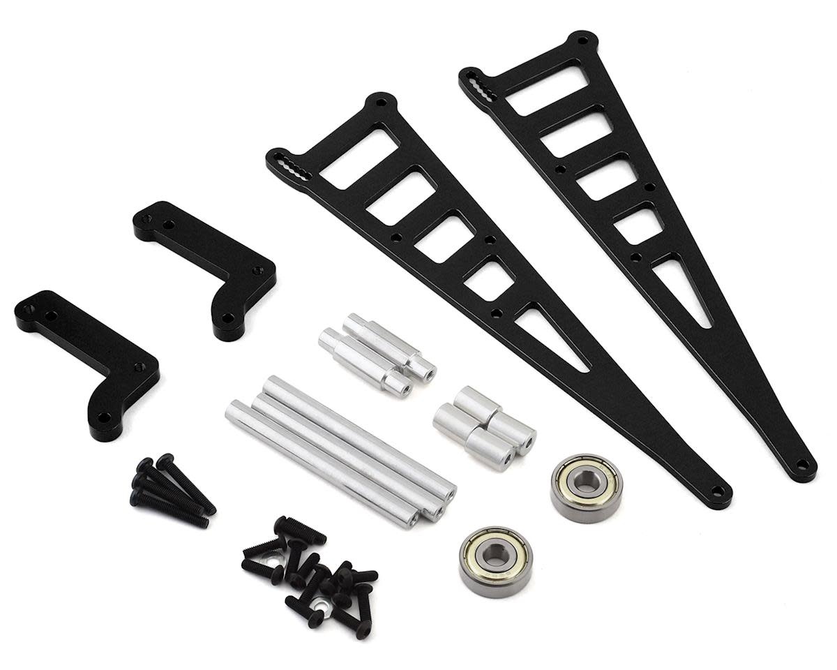 STR ST Racing Concepts DR10 Aluminum Wheelie Bar Kit (Black)
