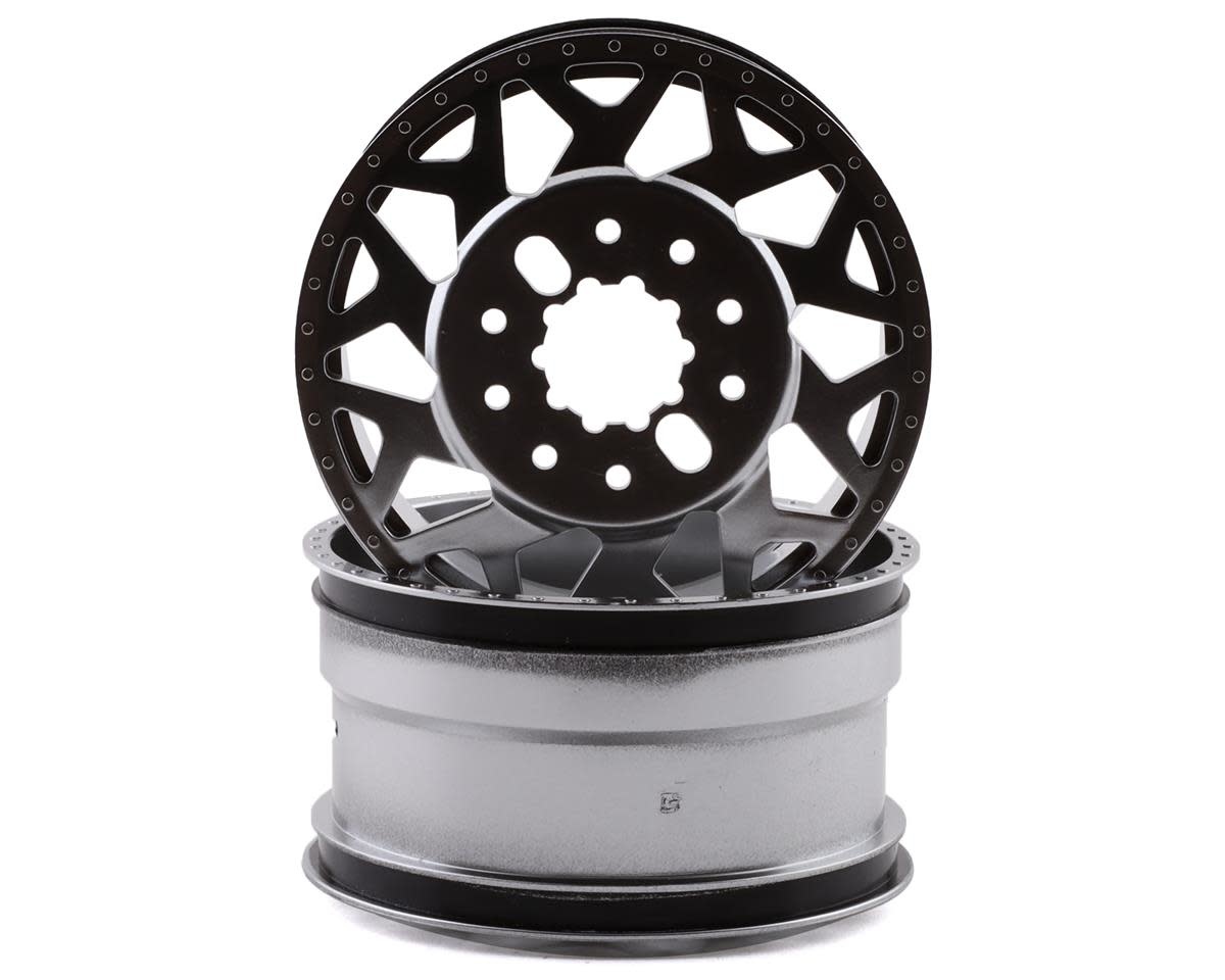 CEN Racing CD0602 CEN F450 American Force H01 Contra RC Wheel Silver (2)