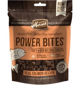 Merrick Merrick Power Bites Real Salmon Recipe Grain-Free Soft & Chewy Dog Treats 6 oz. bag