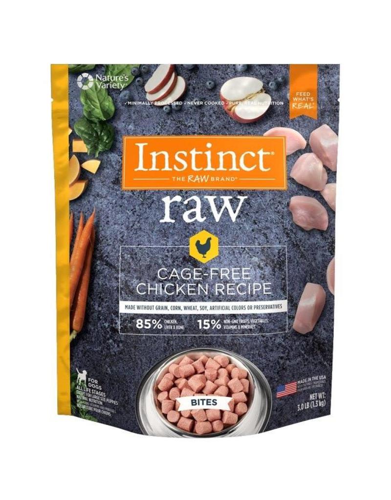 Nature's Variety Nature's Variety Instinct Frozen Raw Bites Grain-Free Cage Free Chicken Recipe Dog Food