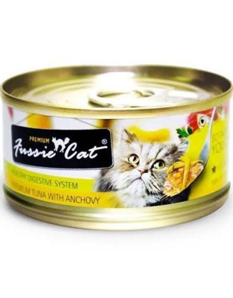 Fussie Cat Fussie Cat Tuna With Anchovies In Aspic Premium Grain Free Cat 2.82 oz