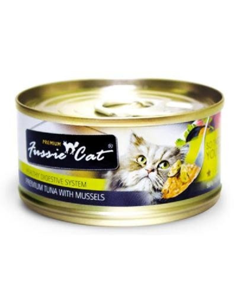 Fussie Cat Fussie Cat Tuna With Mussels In Aspic Premium Grain Free Cat 2.82 oz