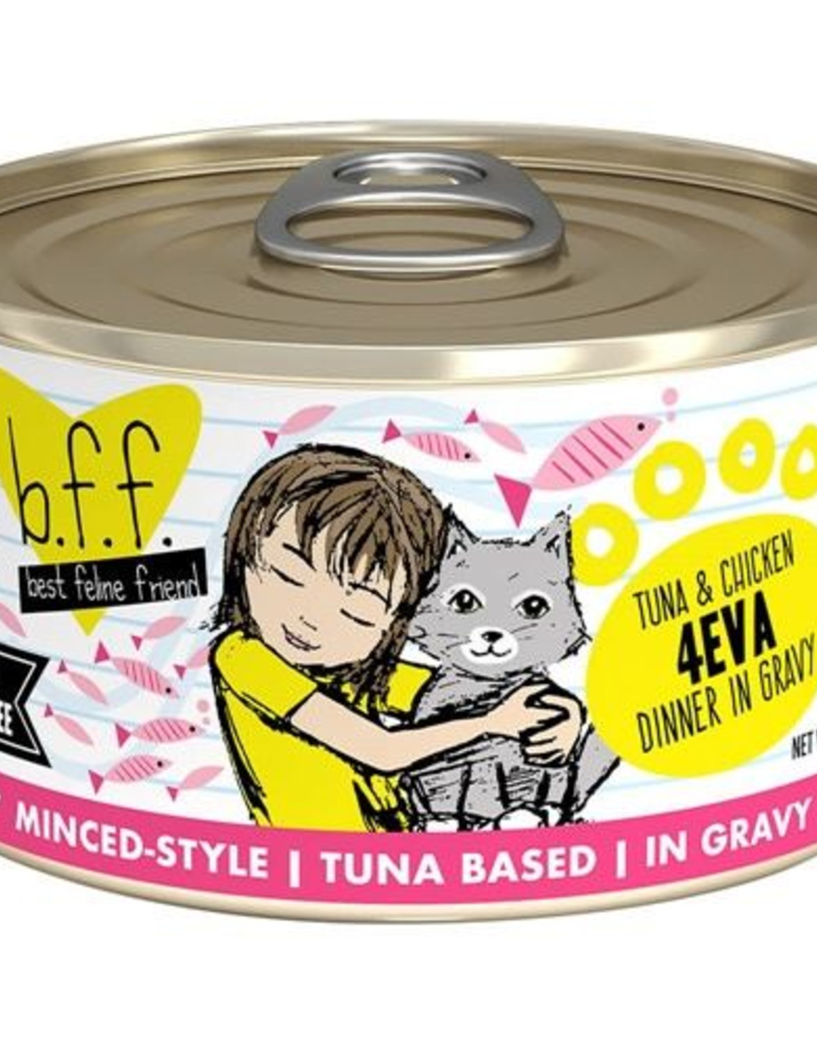 Weruva Weruva BFF Canned Cat food Tuna & Chicken 4Eva 3 oz