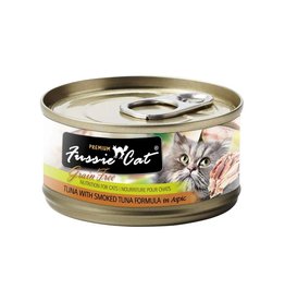 Fussie Cat Fussie Cat Premium Grain Free Smoked Tuna Canned Cat 2.82 oz