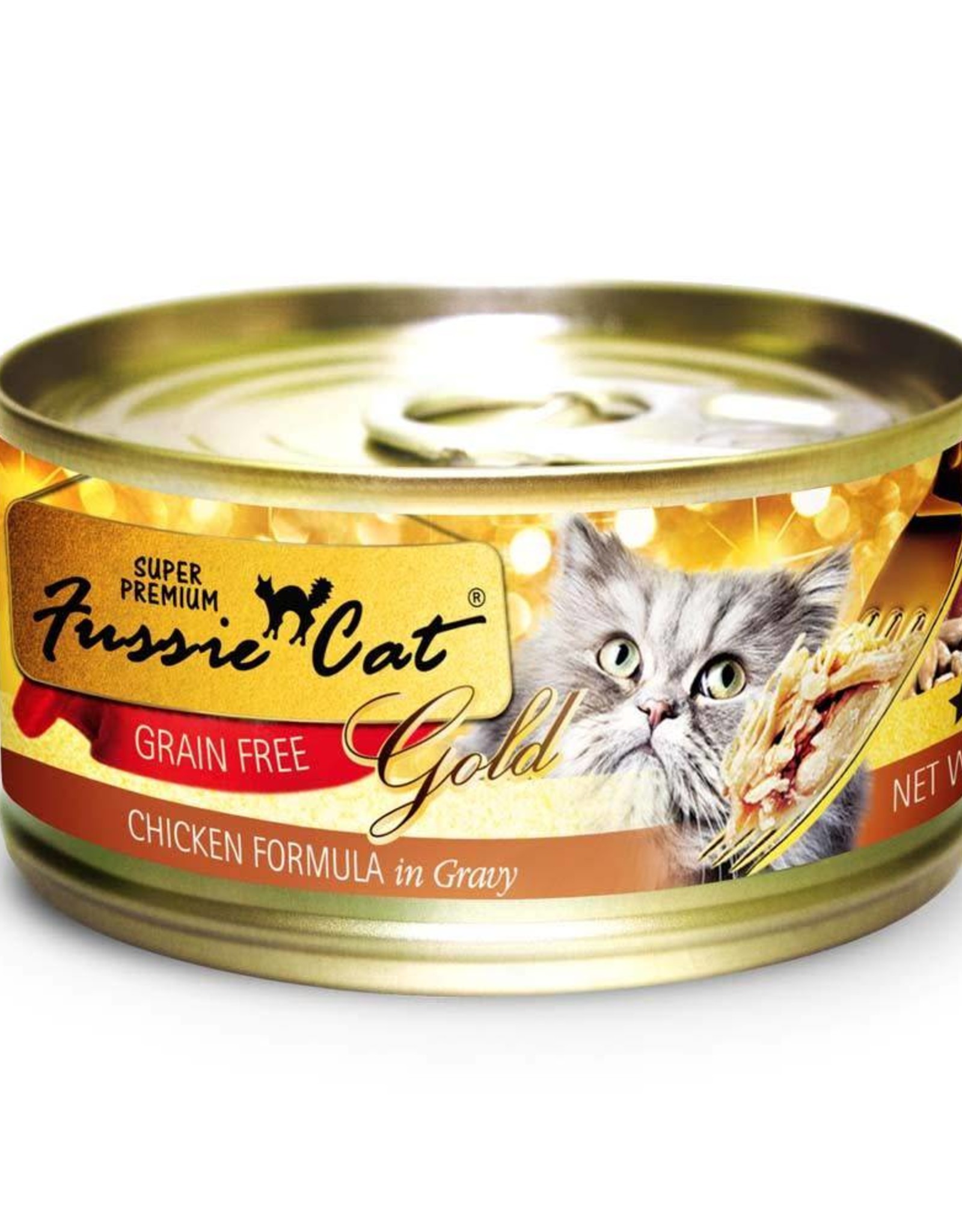 Fussie Cat Fussie Cat Super Premium Chicken in Gravy Cat 2.82 oz