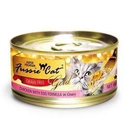 Fussie Cat Fussie Cat Super Premium Canned Cat Food - Chicken with Egg in Gravy 2.82 oz