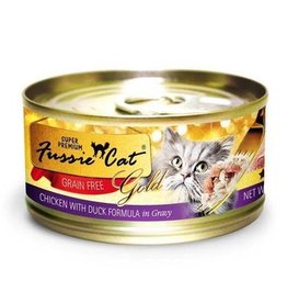 Fussie Cat Fussie Cat Gold Super Premium Chicken With Duck Formula In Gravy 2.85 oz. Wet Cat Food