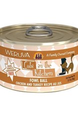 Weruva Weruva Fowl Ball Canned Cat Food 3.2 oz