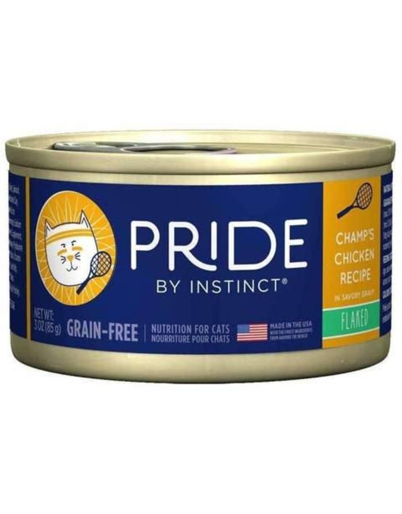 Nature's Variety Nature's Variety Pride by Instinct Grain-Free Flaked Champ's Chicken Canned Cat Food 3 oz
