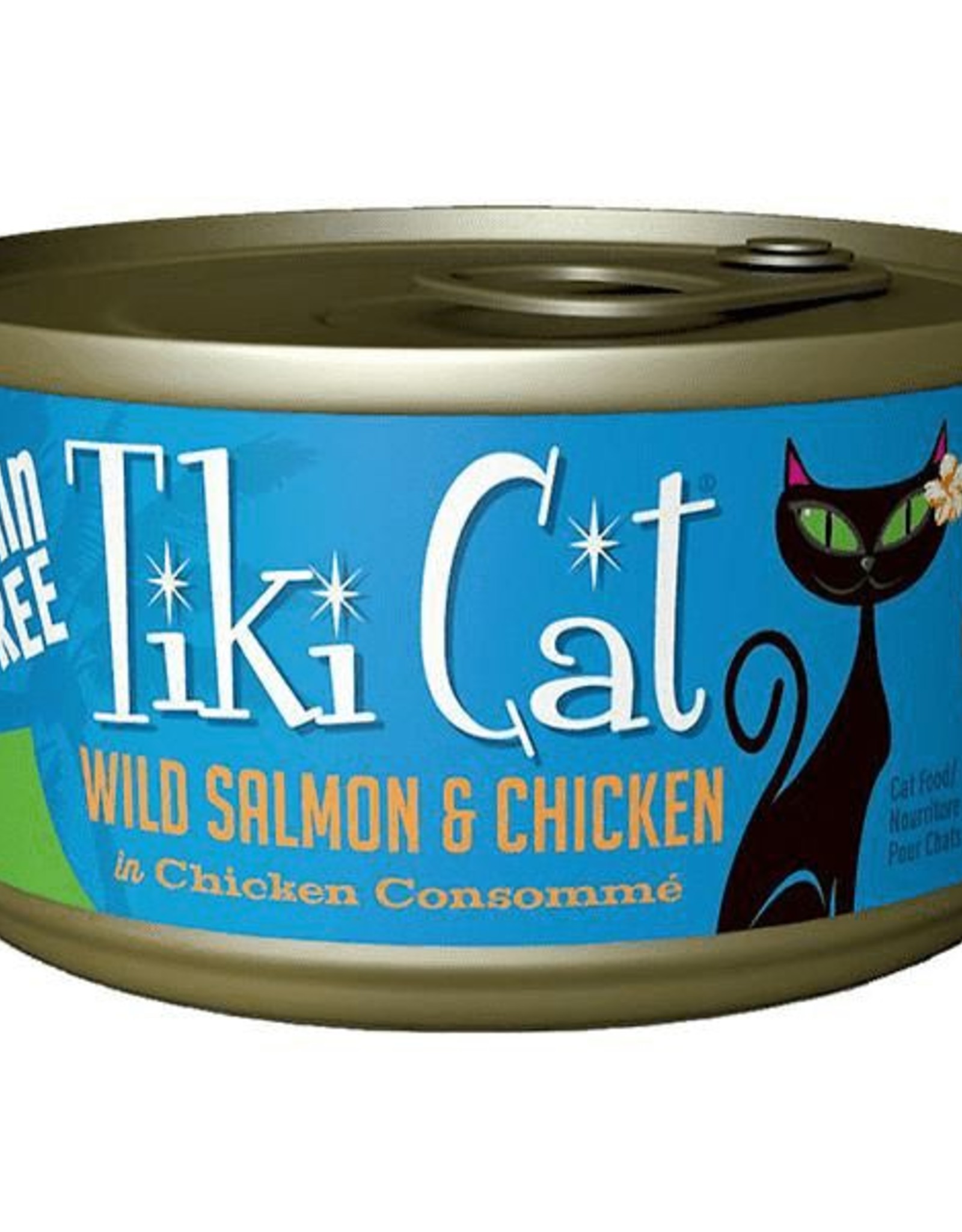 Tiki Cat Tiki Napili Wild Salmon & Chicken in Chicken Canned Cat 2.8 oz.