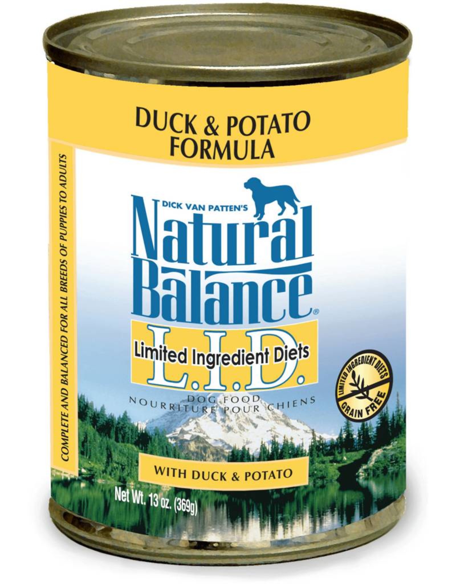 Natural Balance Natural Balance Limited Ingredient Diets Duck & Potato Formula Canned Dog Food 13 oz.