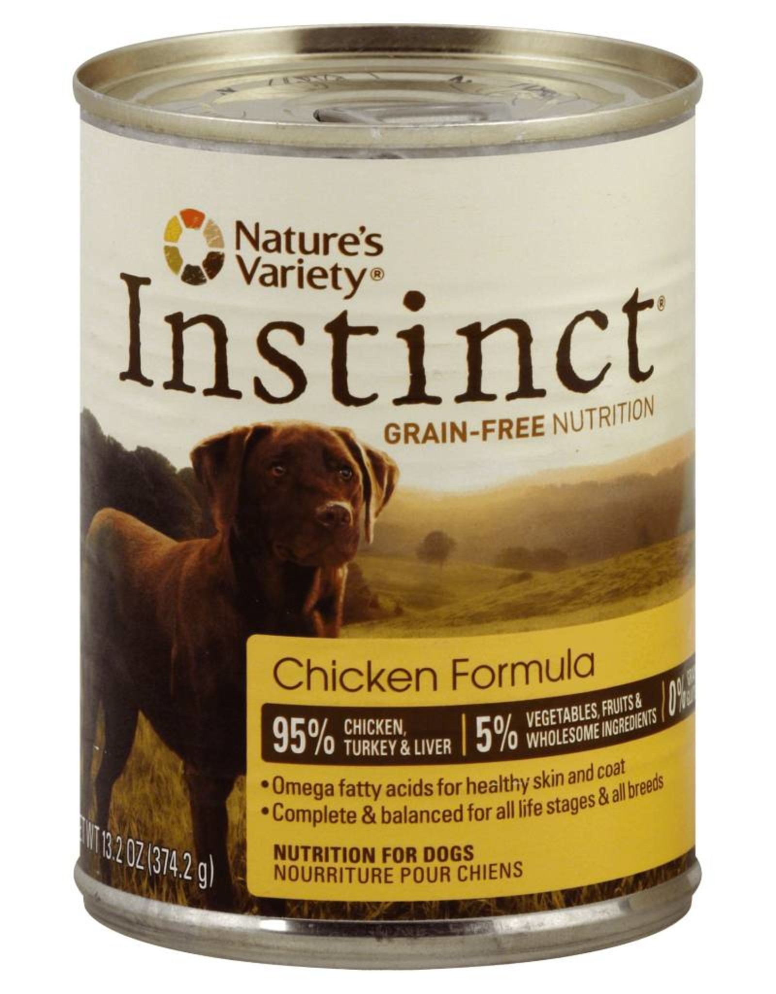 Nature's Variety Nature's Variety Instinct Chicken Grain Free Canned Dog Food- 13.2 oz.