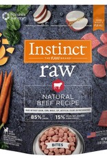 Nature's Variety Instinct Raw Dog Treats Natural Beef Bites 8 oz