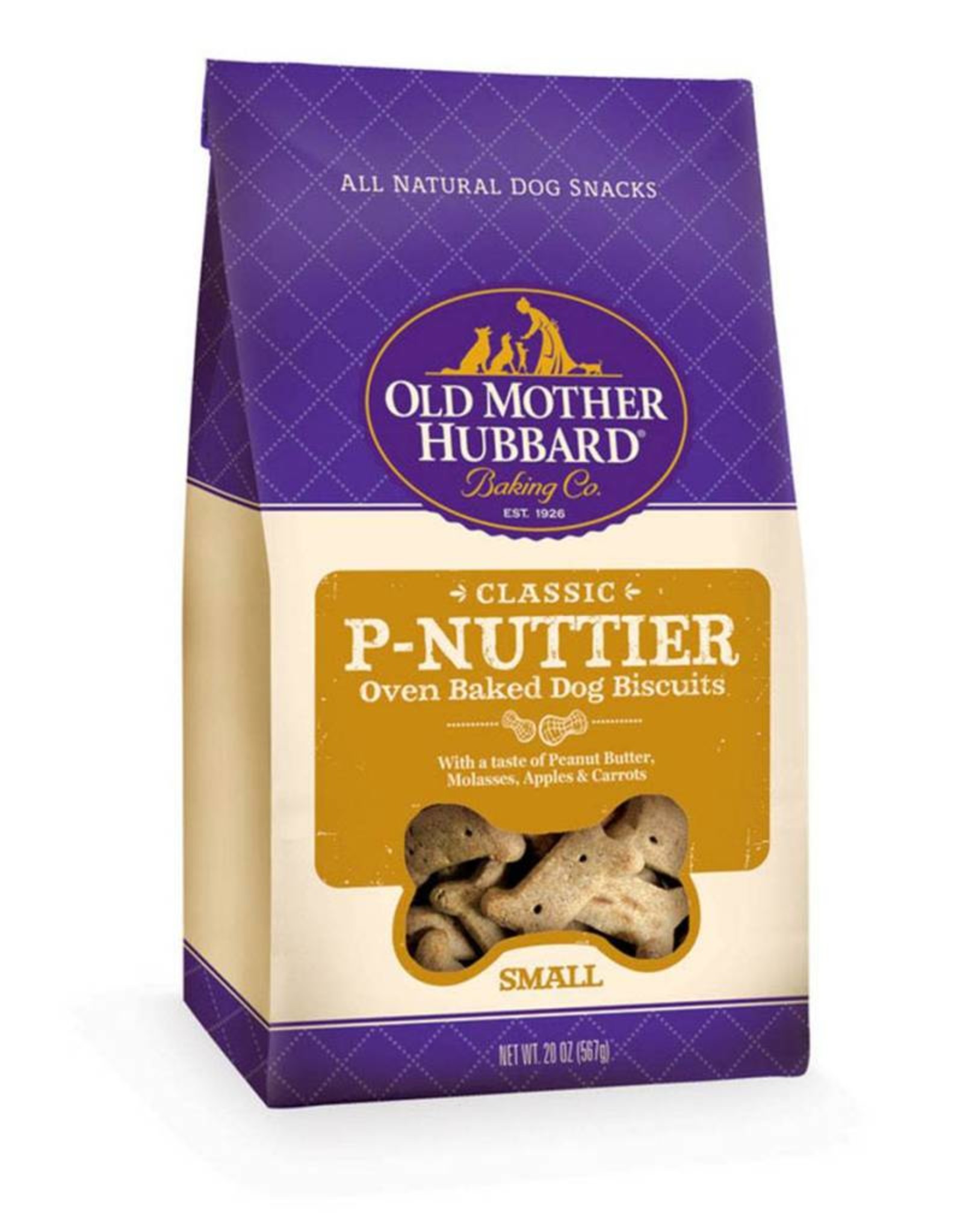 Old Mother Hubbard Old Mother Hubbard Classic P-Nuttier Biscuits Baked Dog Treats-