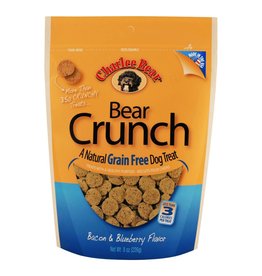 Charlee Bear Charlee Bear Natural Bear Crunch Bacon & Blueberry Grain-Free Dog Treats 8 oz