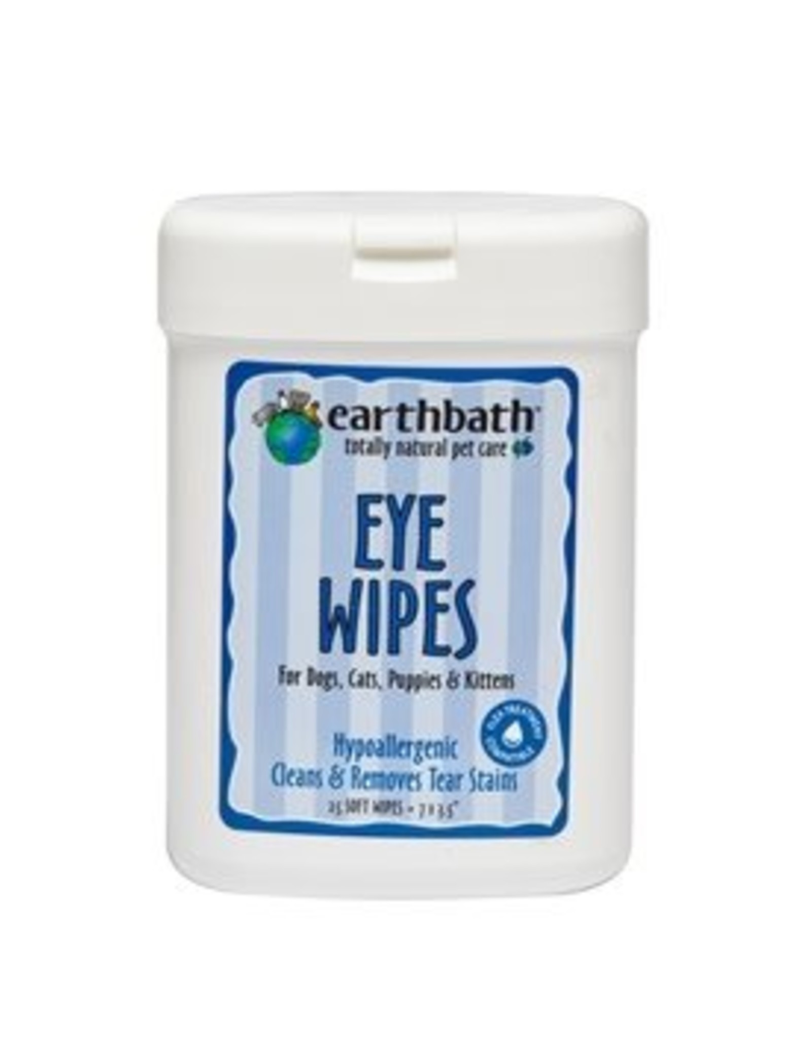 Earthbath Earthbath Eye Wipes for Dogs- 25 count / 7x3.5"
